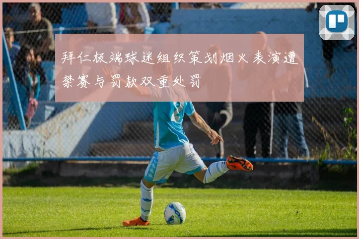 拜仁极端球迷组织策划烟火表演遭禁赛与罚款双重处罚